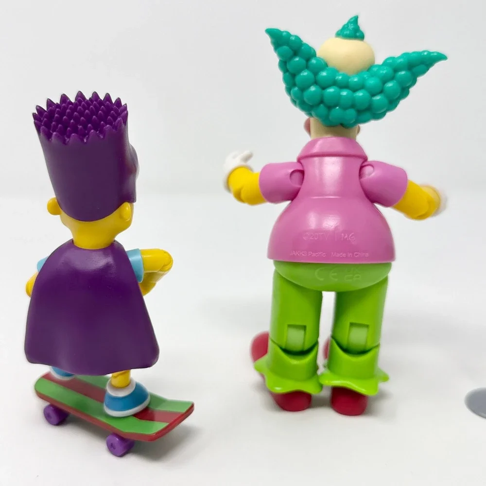 Jakks Pacific The Simpsons Bartman and Krusty the Clown Action Figure Set Toy